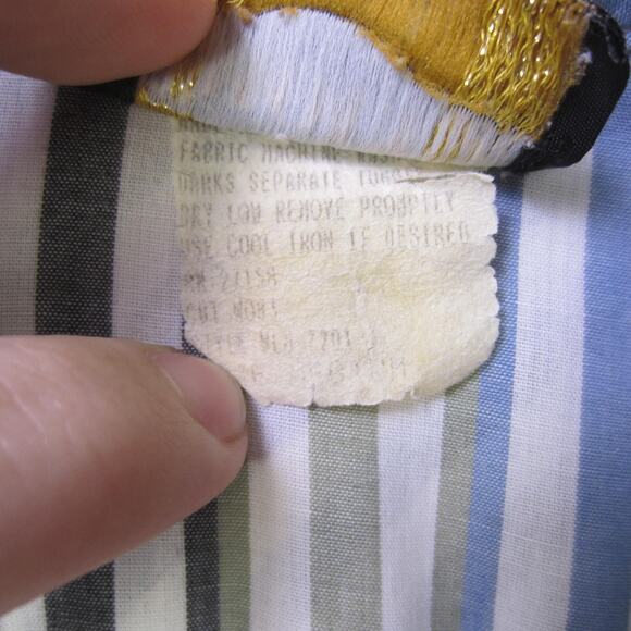 Vintage Holt Shirt Mens Large Striped Western Pearl Snap 70s 80s - Picture 5 of 11